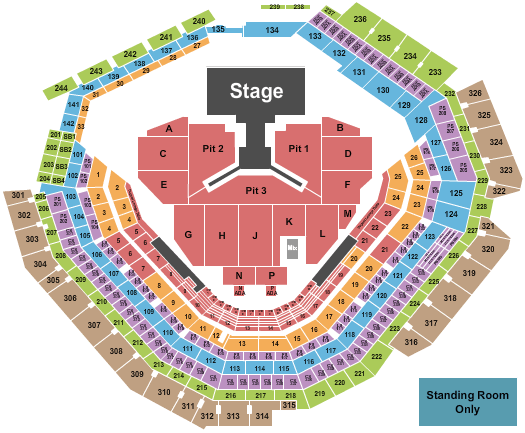 Globe Life Field Dallas Seating Chart